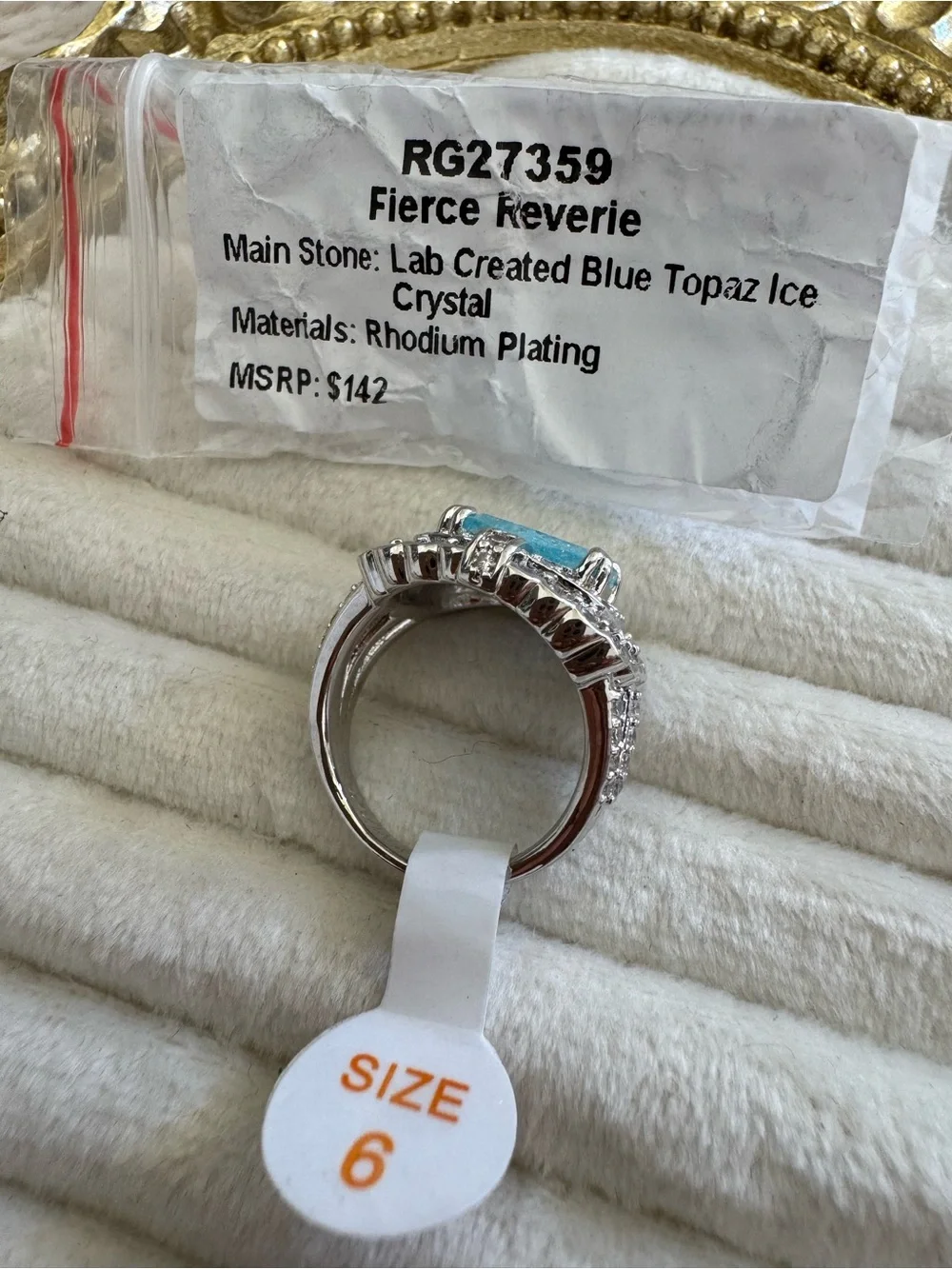 Fierce Reverie - Blue Topazite Rhodium - Bomb Party OG